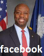 Tim Scott (R-SC) Senate Finance Committee on facebook