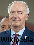 Asa Hutchinson Gov of AR on Wikipedia