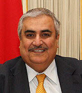 Khalid bin Ahmed Al Khalifa, Foreign Minister of Bahrain