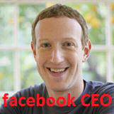 Mark Zuckerberg CEO of facebook